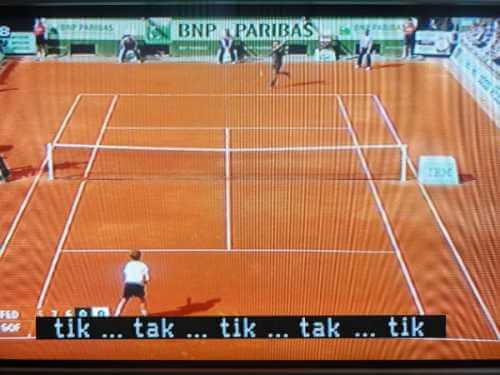 Mas inutil que subtitulos en un partido de tenis
