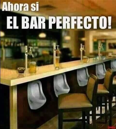 El bar perfecto para hombres