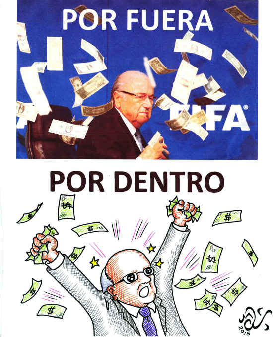 La verdad destras de Blatter