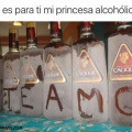 la princesa alcoholica