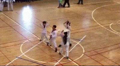 Los peores alumnos de Karate