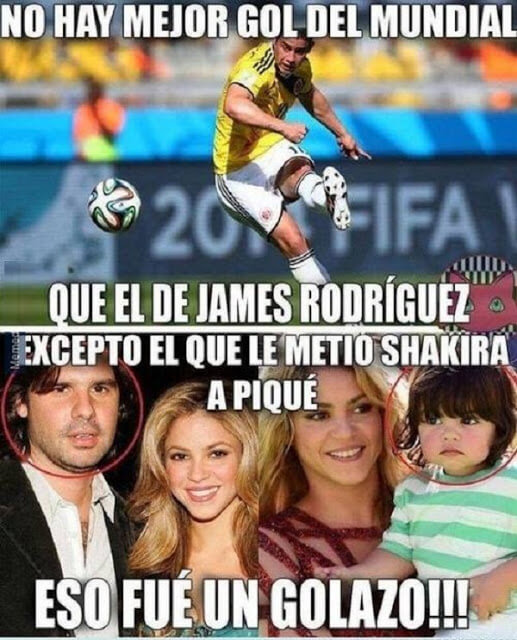 El mejor gol de Shakira