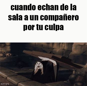 Cuando culpan a alguien por tu culpa