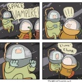 Porque no hay vampiros en el espacio
