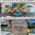 Graffitis en otras ciudades vs la mia