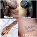 Tatuajes dependiendo del pais