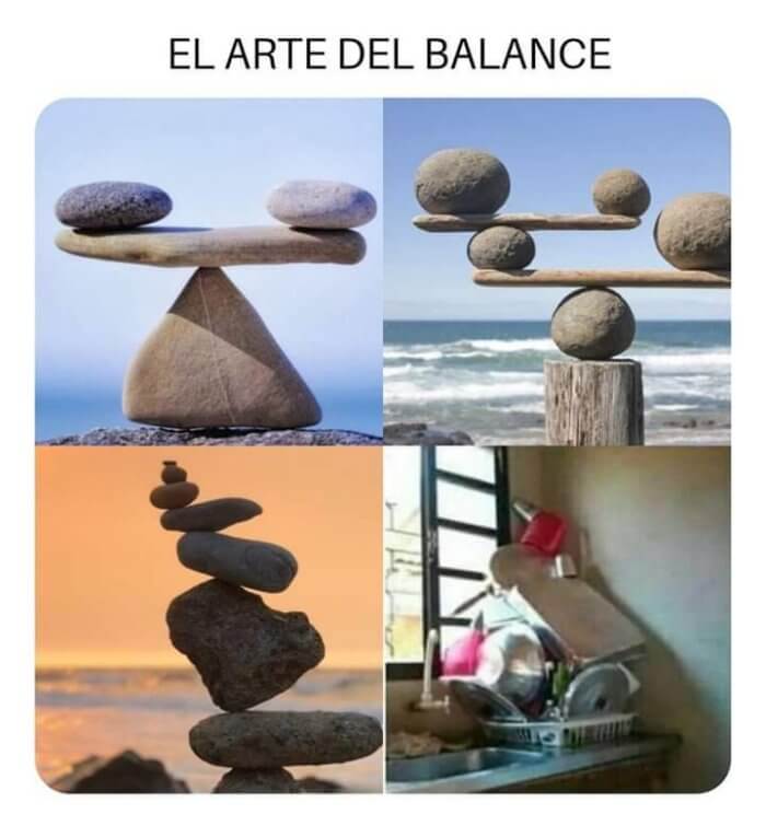 Todos conocemos el arte del balance