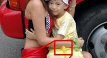 Un niño atrevido