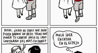 No siempre es buena idea practicar en un espejo
