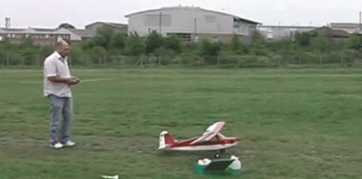 Impresionante accidente de avion