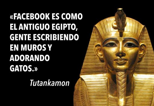 Facebook es como el antiguo egipcio