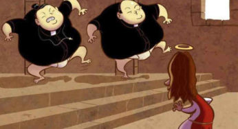 Jesus enfrentandose a los sumo sacerdotes