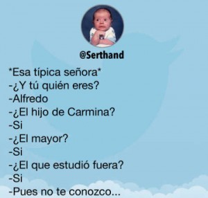 Esa tipica señora