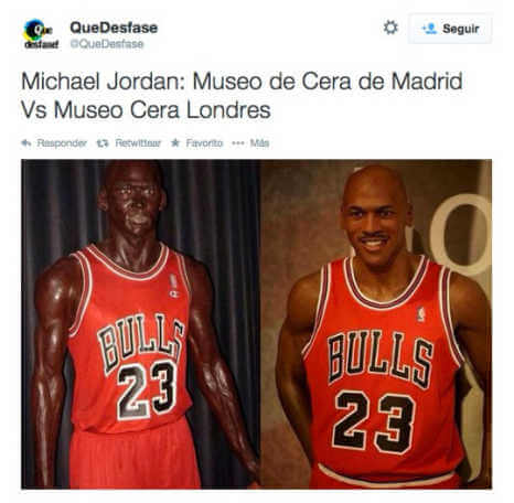 Michael Jordan de cera