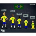 La involución del numero 9 de Brasil