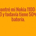 Un Nokia 1100 en la actualidad