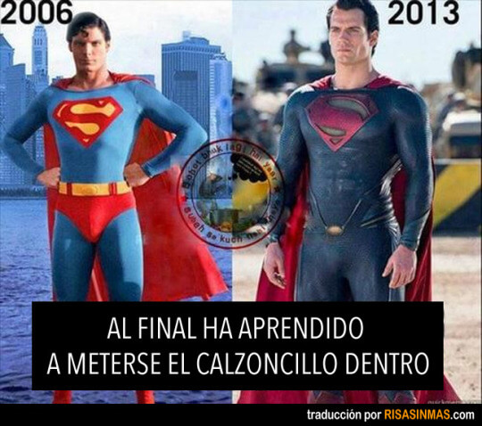 La evolucion impensada de Superman