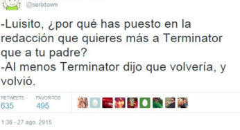 Porque Terminator es mas querido que muchos padres