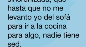 La familia que estaba sincronizada