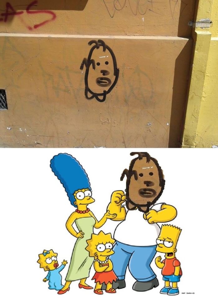 La posible nueva imagen de Homero Simpsons