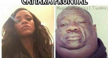 La cámara frontal de Rihanna es muy diferente a la mía