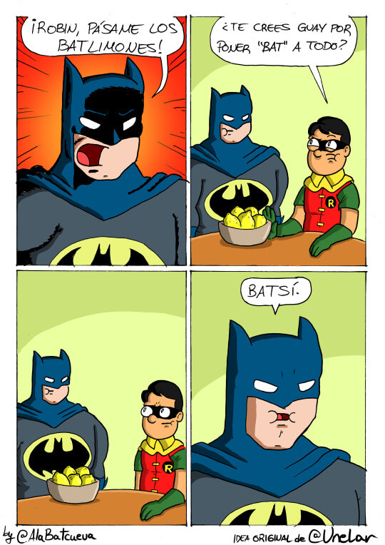 Batman eres tan geanial