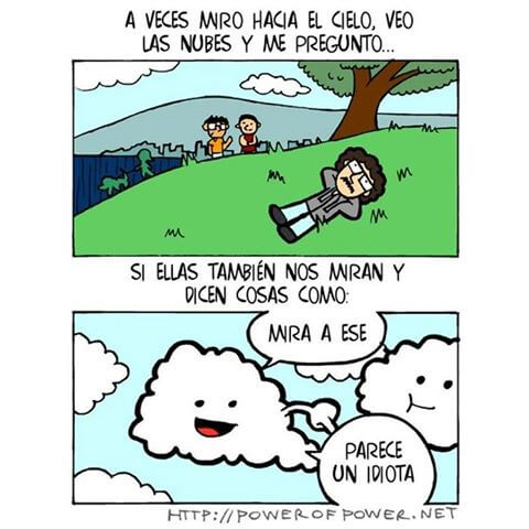Si las nubes hablaran