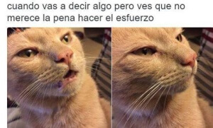 A veces es mejor callar