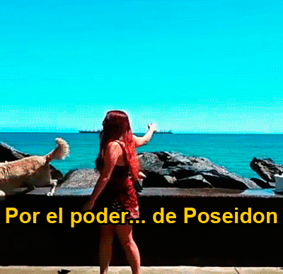 Cuando descubres el poder de Poseidon