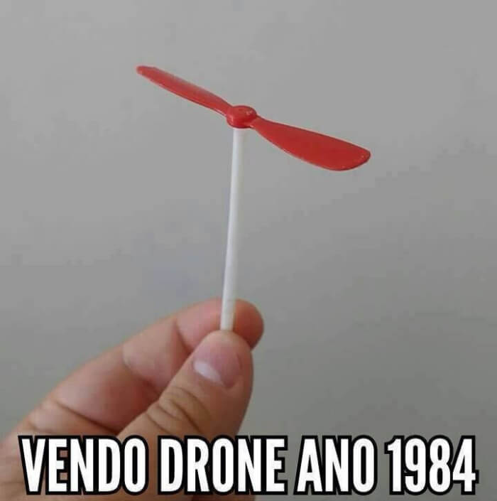 Los drones del pasado