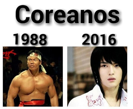La extraña evolucion de los coreanos