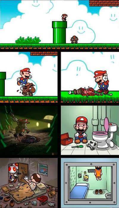 Si Super Mario fuese algo mas realista