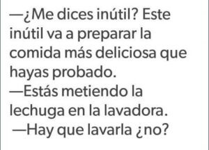 Cuando te dicen inutil