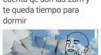 Cuando aún hay tiempo para dormir