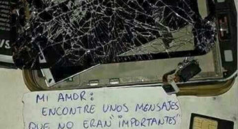 Cuando tu novia encuentra unos mensajes sin importancia