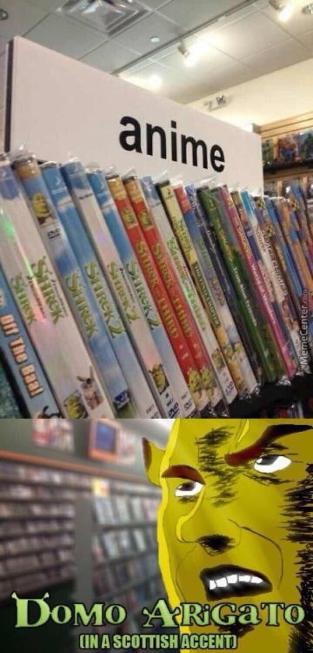 Shrek es anime