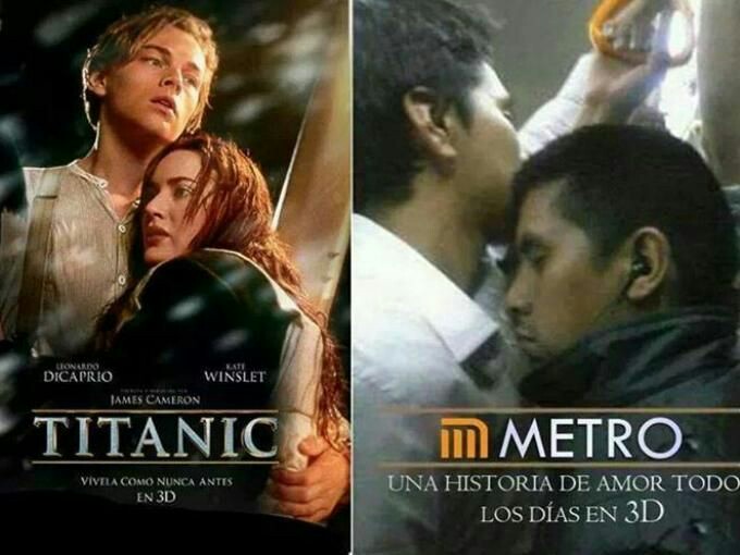 Titanic vs Metro
