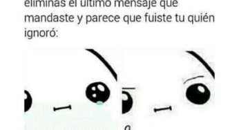 Cuando ella nos deja en visto