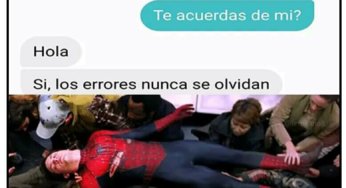 Los errores nunca se olvidan