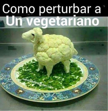 Como perturbar a un vegetariano