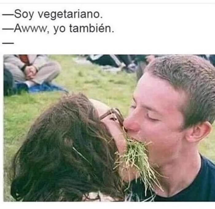 Cuando dos vegetarianos se enamoran