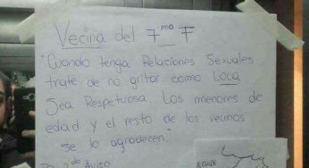 Estimada vecina del 7 F