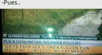 La policía de nuestro país
