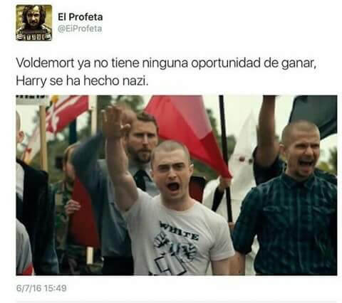 Voldemort ya no tiene como ganar