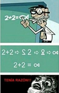 2 + 2 = pez