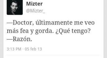 Cuando el doctor es demasiado honesto