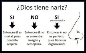 Dios tiene nariz