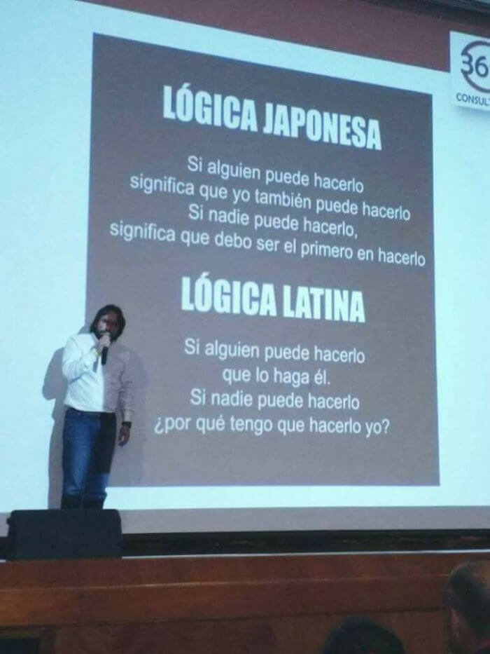 Logica japonesa vs logica latina