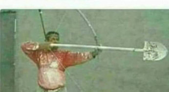 Comparte a este cupido lleno de cemento