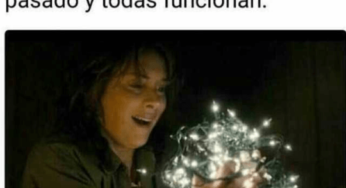 Cuando las luces de navidad aun funcionan